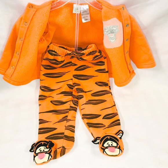 DISNEY BABY TIGGER  2-PIECE OUTFIT (SIZE 6/9 MONTHS) - Picture 6 of 8